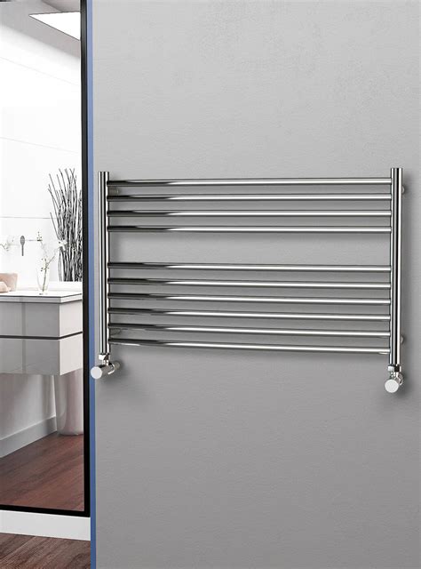 heated towel rail brackets metal|heated towel rail 1000mm wide.